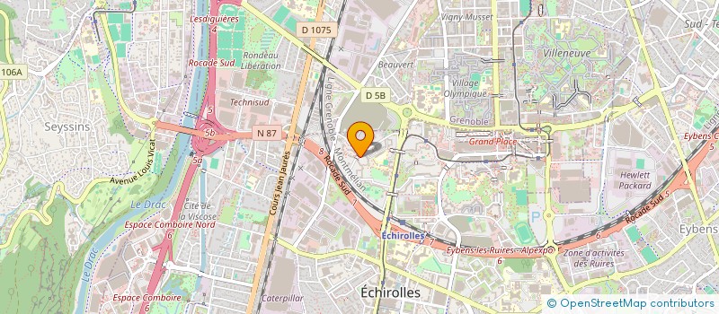 localisation de l'entreprise MADAME SITA COULIBALY à ECHIROLLES