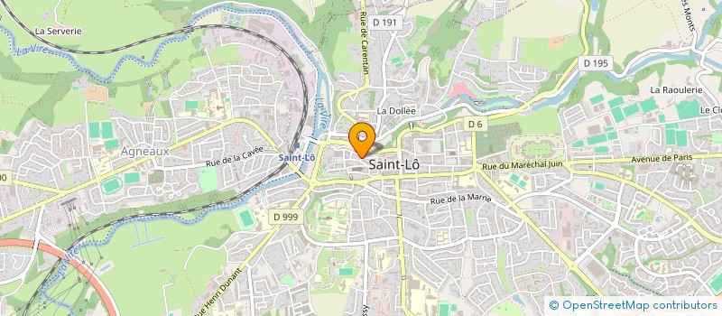 localisation de l'entreprise MADAME SITA TOOKOON  SAINT-LO