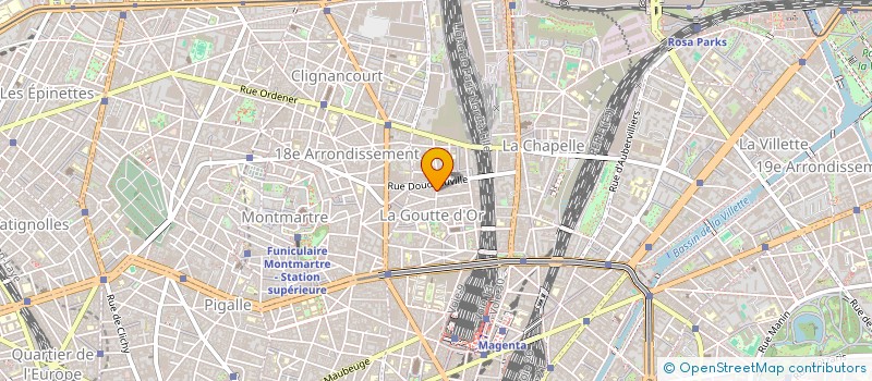 localisation de l'entreprise MADAME SITAN TRAORE  PARIS