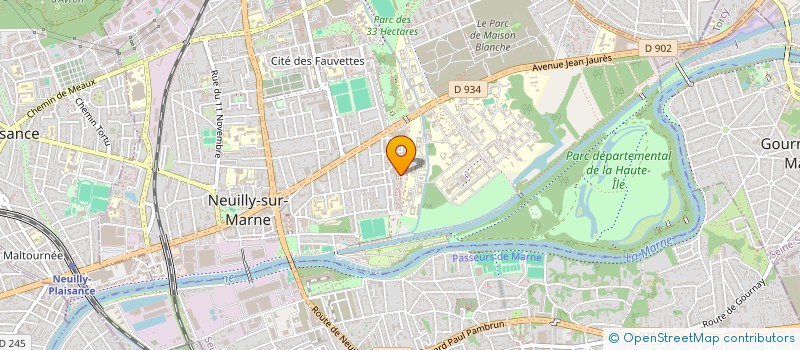 localisation de l'entreprise MADAME SITI BEN BOINA à NEUILLY-SUR-MARNE