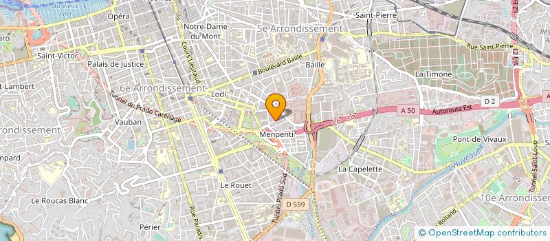 localisation de l'entreprise MADAME SITIECHA DJIBRIL à MARSEILLE