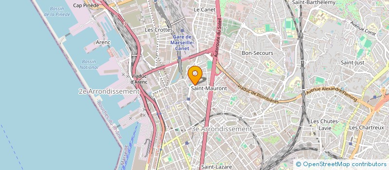localisation de l'entreprise MADAME SITIRATI HAROUSSI à MARSEILLE
