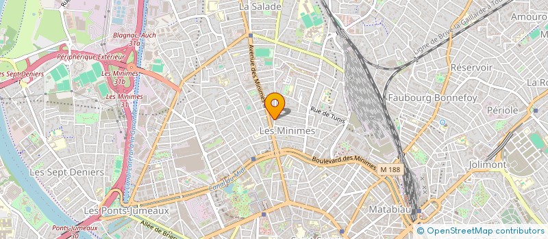 localisation de l'entreprise MADAME SIU-LAN LAW à TOULOUSE