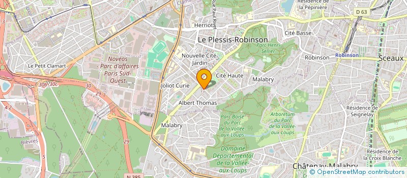 localisation de l'entreprise MADAME SIU MAN SELMA MOK à LE PLESSIS-ROBINSON