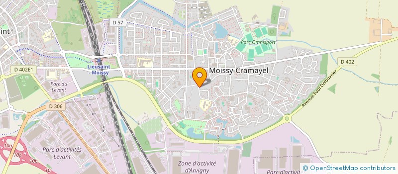 localisation de l'entreprise MADAME SIVAGENGA SIVASUBRAMANIAM à MOISSY-CRAMAYEL
