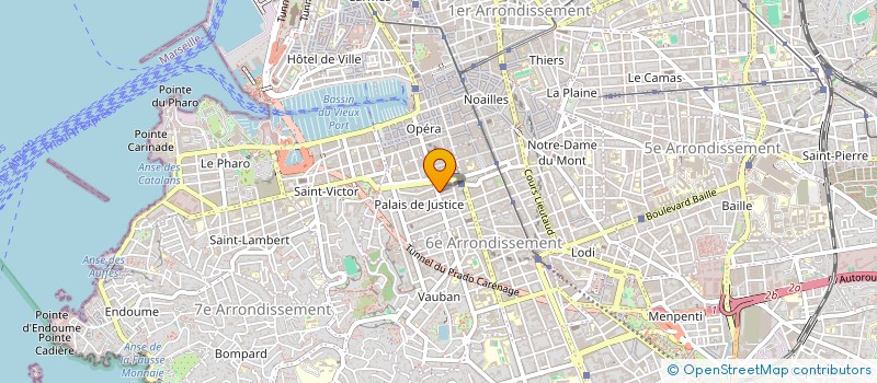 localisation de l'entreprise MADAME SIVANE GLEITZER  MARSEILLE