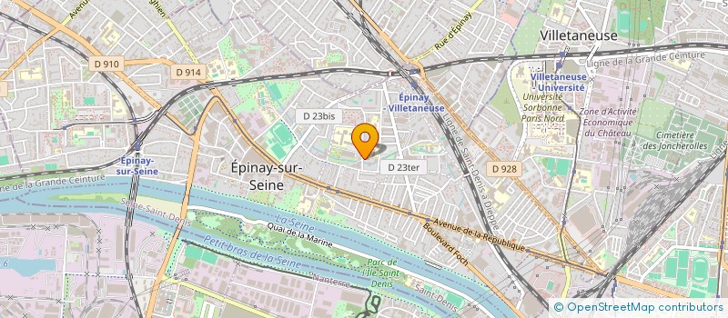 localisation de l'entreprise MADAME SIVARAMANI SAVANANTHASOTHI à EPINAY-SUR-SEINE