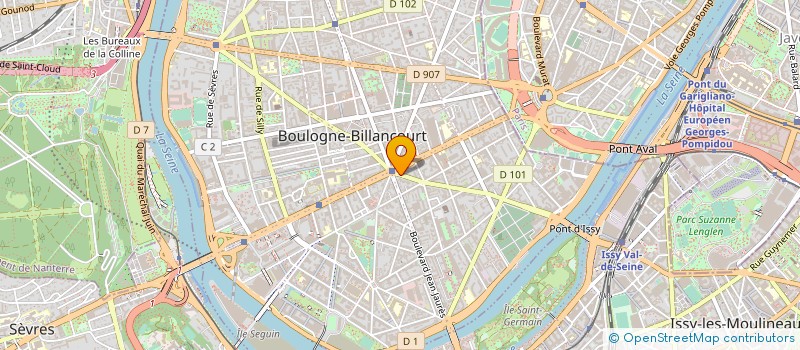 localisation de l'entreprise MADAME SIVENDRA PARIANEN à BOULOGNE-BILLANCOURT