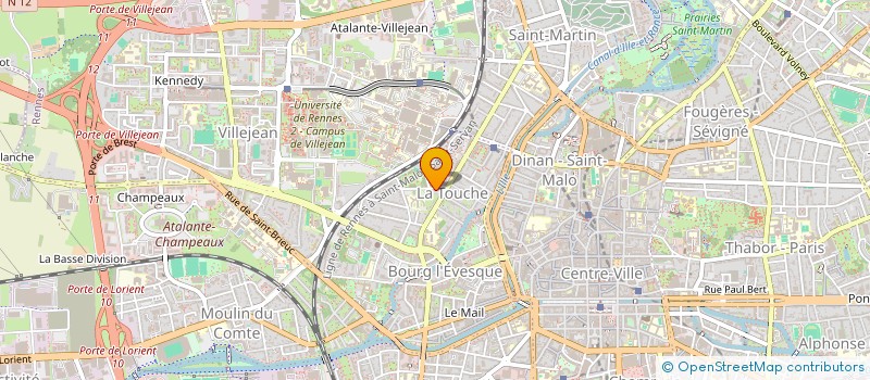 localisation de l'entreprise MADAME SIWAR BEN GARA ALI  RENNES