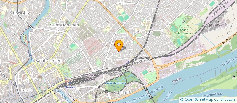 localisation de l'entreprise MADAME SIXTINE ANGIER DE LOHEAC  NANTES