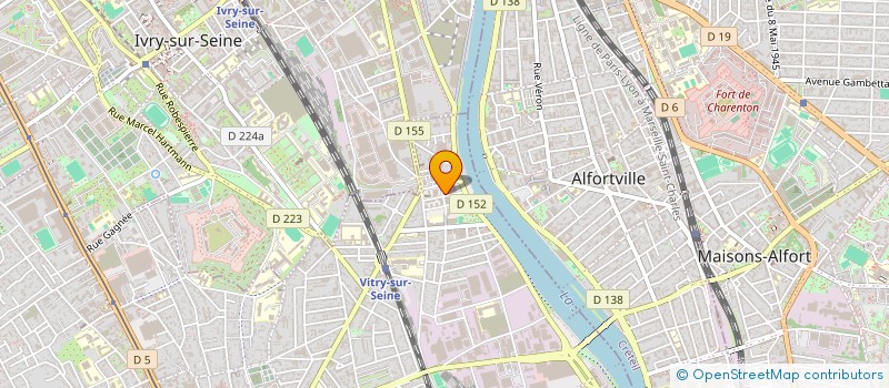 localisation de l'entreprise MADAME SIXTINE BARDON à VITRY-SUR-SEINE