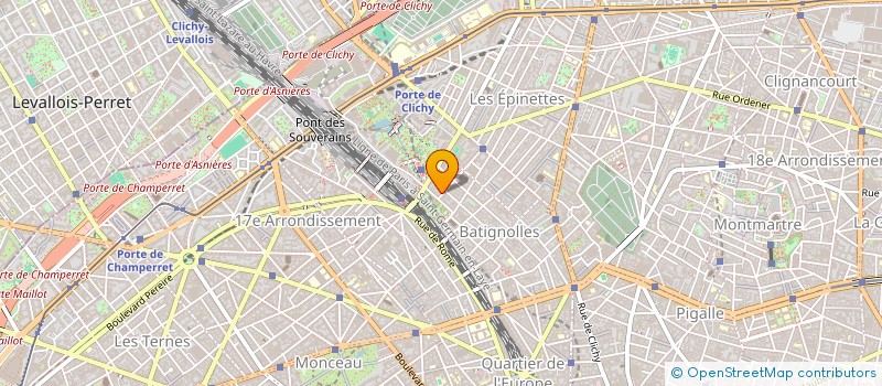 localisation de l'entreprise MADAME SIXTINE BERNERON  PARIS