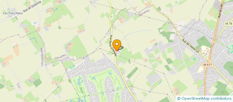 localisation de l'entreprise MADAME SIXTINE BOULOGNE  BONDUES