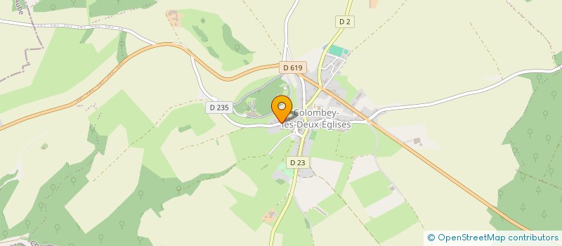 localisation de l'entreprise MADAME SIXTINE CONSIGNY à COLOMBEY LES DEUX EGLISES