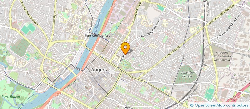 localisation de l'entreprise MADAME SIXTINE CORBES à ANGERS