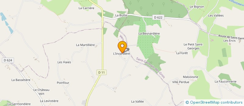 localisation de l'entreprise MADAME SIXTINE D'AVOUT à VERRIERES