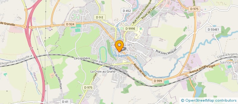 localisation de l'entreprise MADAME SIXTINE GERVAIS à VILLEDIEU-LES-POELES-ROUFFIGNY