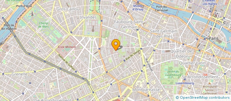 localisation de l'entreprise MADAME SIXTINE JARDE à PARIS