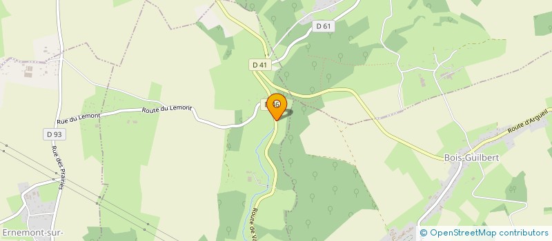 localisation de l'entreprise MADAME SIXTINE LEFORT  HERONCHELLES