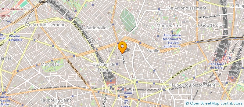 localisation de l'entreprise MADAME SIXTINE LEGRAND  PARIS