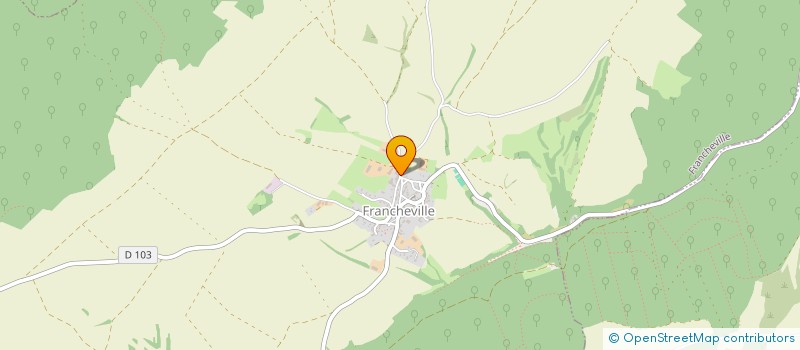 localisation de l'entreprise MADAME SIXTINE MONY  FRANCHEVILLE