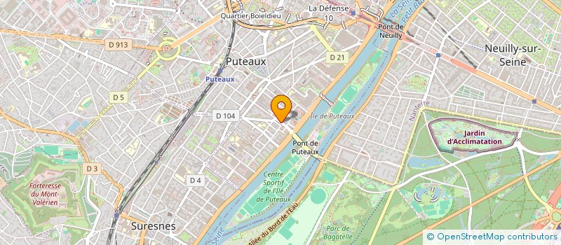 localisation de l'entreprise MADAME SIXTINE PERRETIERE  PUTEAUX