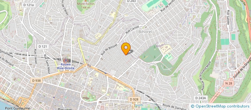 localisation de l'entreprise MADAME SIXTINE RIOM à ROUEN
