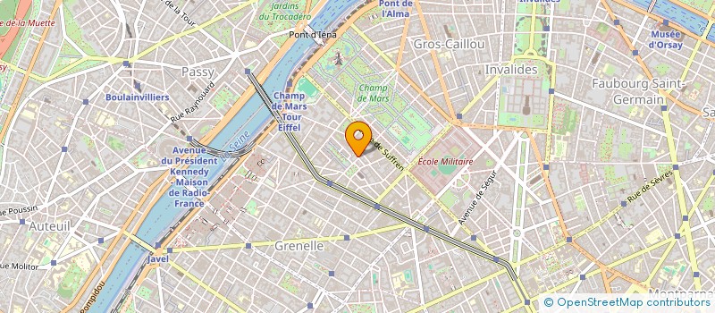 localisation de l'entreprise MADAME SIXTINE SAGORIN  PARIS