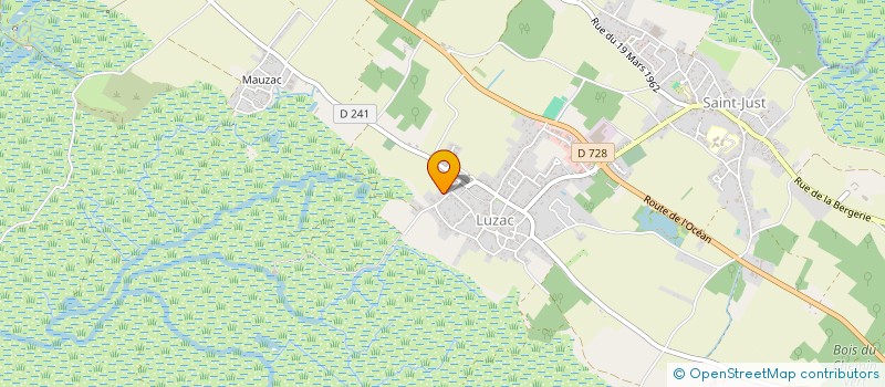 localisation de l'entreprise MADAME SIXTINE SANTA MARINHA  SAINT-JUST-LUZAC