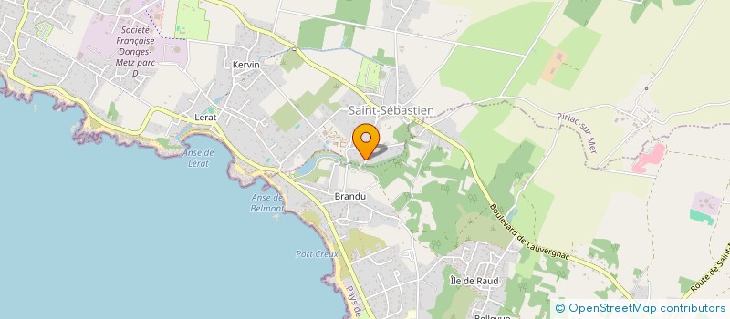 localisation de l'entreprise MADAME SIXTINE SEVRIERE à SAINT-NAZAIRE