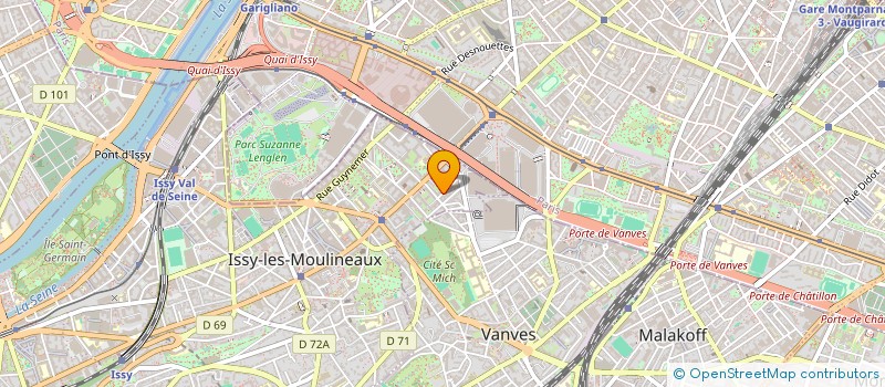 localisation de l'entreprise MADAME SIXUE QIAO à ISSY-LES-MOULINEAUX