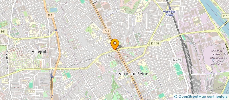 localisation de l'entreprise MADAME SIYING JIANG à VITRY-SUR-SEINE