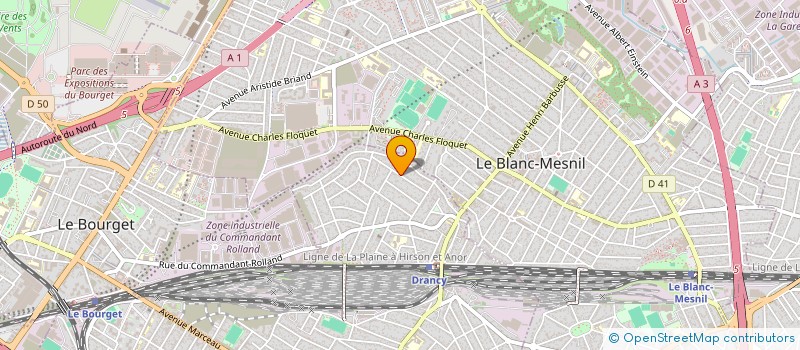 localisation de l'entreprise MADAME SLADANA CETENOVIC  DRANCY