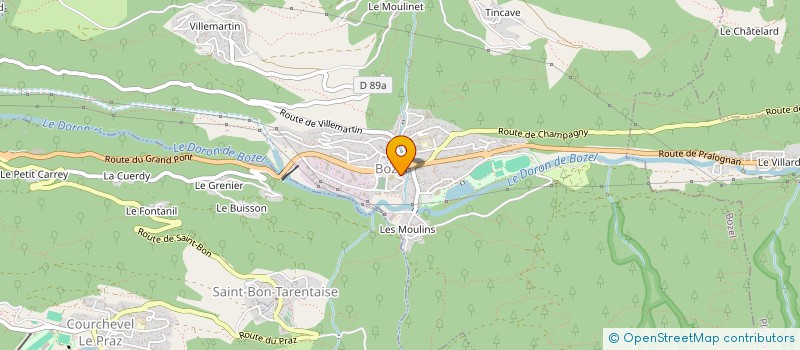 localisation de l'entreprise MADAME SLADIANA ZBITAK à BOZEL