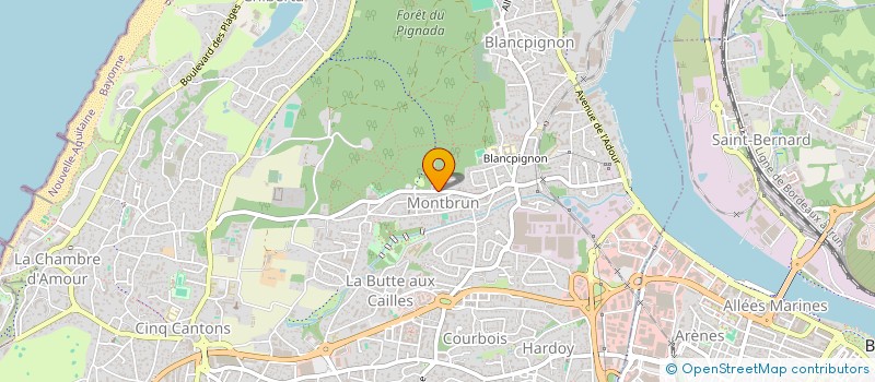 localisation de l'entreprise MADAME SLAWOMIRA WIERZBICKA  ANGLET