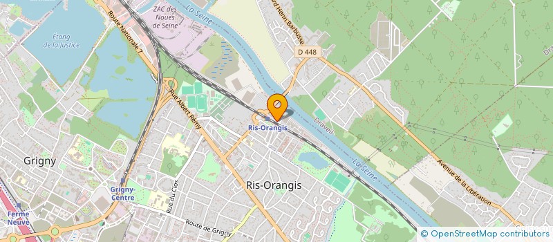 localisation de l'entreprise MADAME SLELIE SEGAREL à RIS-ORANGIS