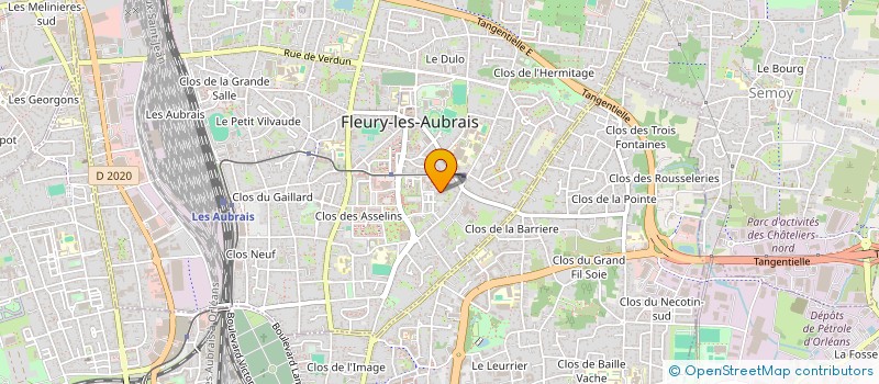 localisation de l'entreprise MADAME SLOANE DIEUZEDE-COPHIRE à FLEURY-LES-AUBRAIS