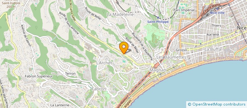 localisation de l'entreprise MADAME SMA OUBRAHYM à NICE