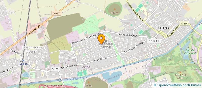 localisation de l'entreprise MADAME SMAHAN BOUGHRIBA  HARNES