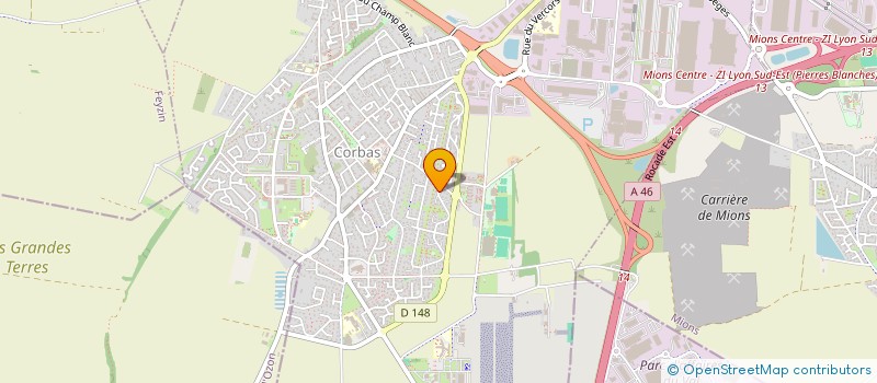 localisation de l'entreprise MADAME SMAHAN ERRIMINTA à CORBAS