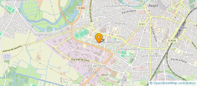 localisation de l'entreprise MADAME SMAHANE SAOUINI  NIORT