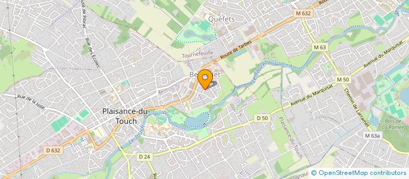 localisation de l'entreprise MADAME SMAHEN OUDINA à PLAISANCE-DU-TOUCH