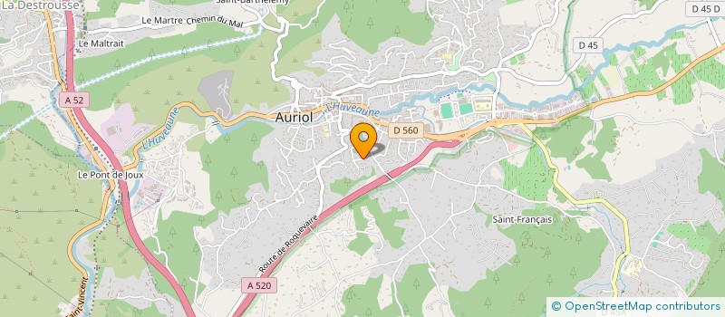 localisation de l'entreprise MADAME SMAIDIA AYA  AURIOL