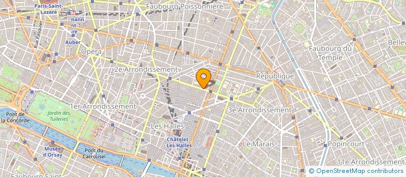 localisation de l'entreprise MADAME SMARAGDA PEFANI MAKRI  PARIS