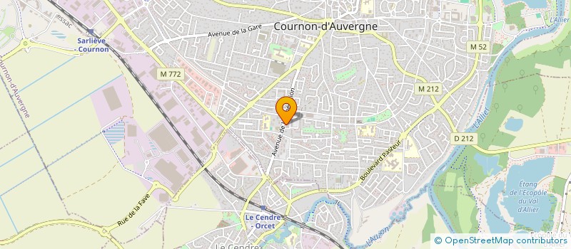 localisation de l'entreprise MADAME SMINA OUALI  CLERMONT-FERRAND