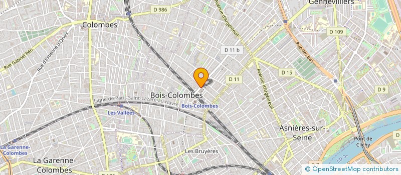 localisation de l'entreprise MADAME SMRITI VERMA à BOIS-COLOMBES
