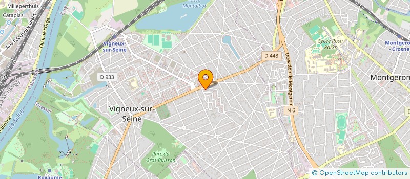localisation de l'entreprise MADAME SNC LUSIKILA NDOMBASI à VIGNEUX-SUR-SEINE