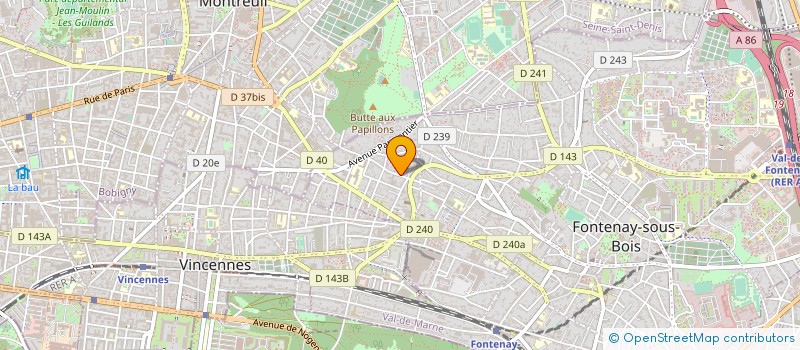 localisation de l'entreprise MADAME SNC LUXMI KANWAR  FONTENAY-SOUS-BOIS