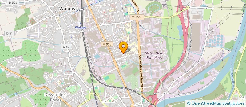 localisation de l'entreprise MADAME SNC MBOTY OLIVIENNE ANOSCKA  METZ