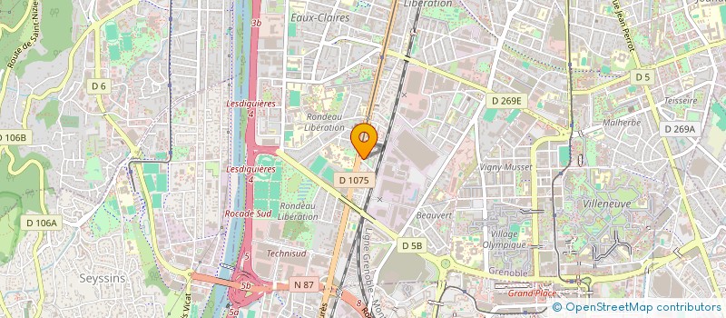 localisation de l'entreprise MADAME SNEHA PAUL  CLUSES